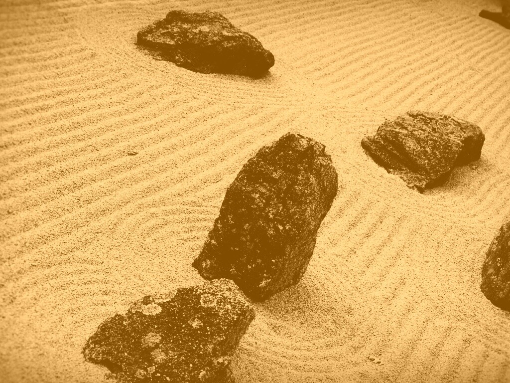 Сад камней обои