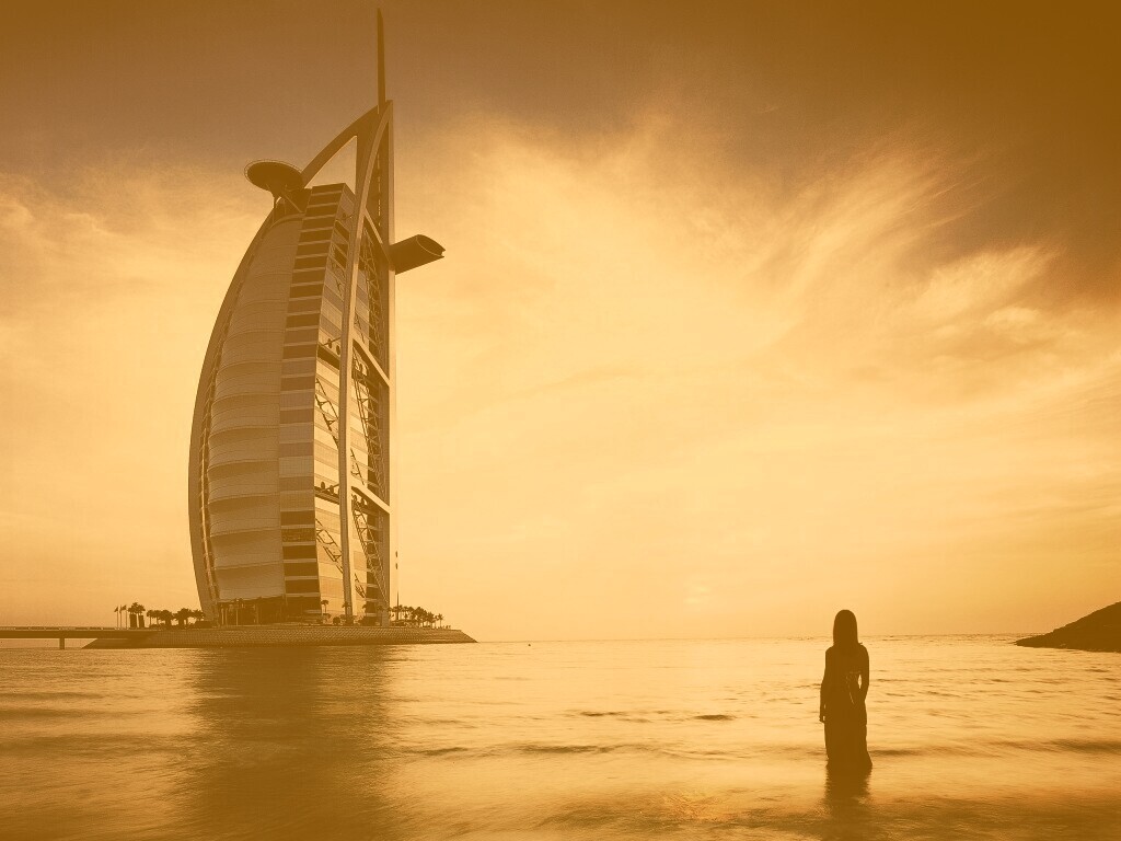 Бурдж Аль Араб в Дубае обои