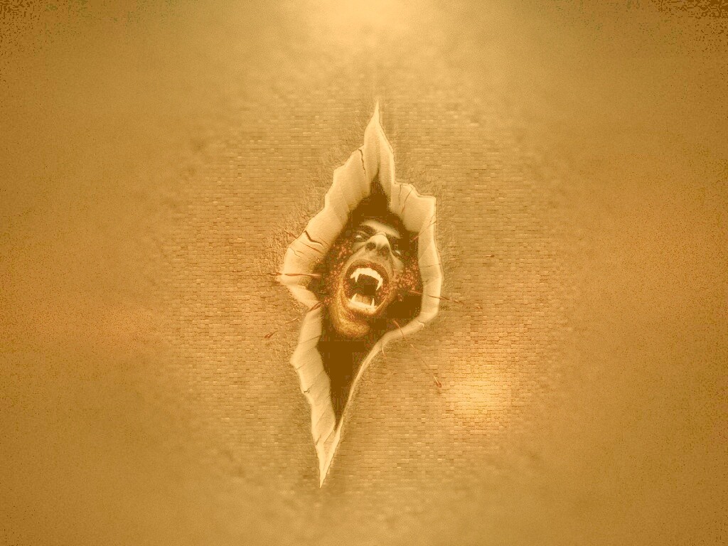 Монстр из ращелины обои