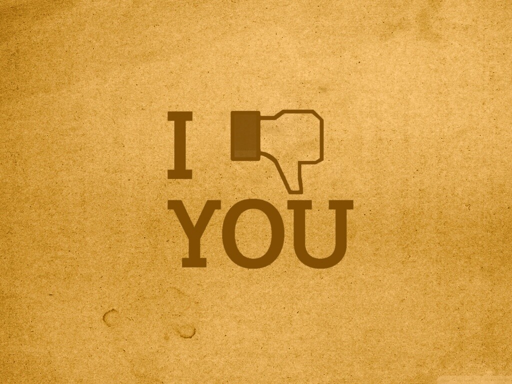 I dislike you обои