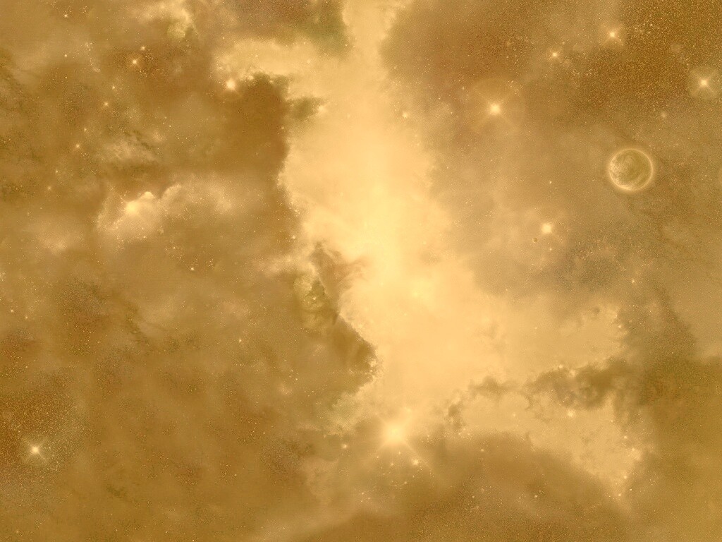 Туманность в далёком космосе обои
