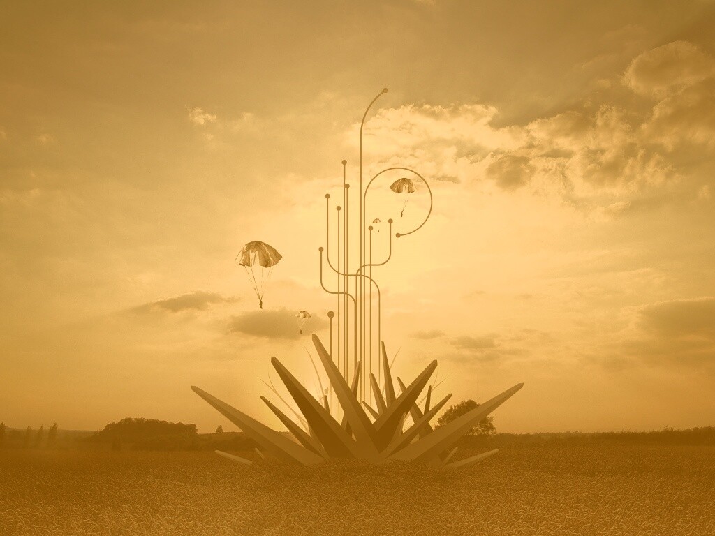 Абстрактный взрыв в настоящем мире обои