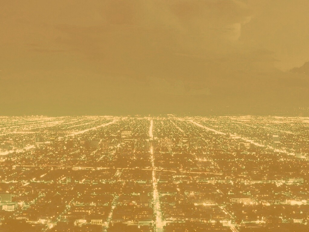 Вид на город с высоты обои