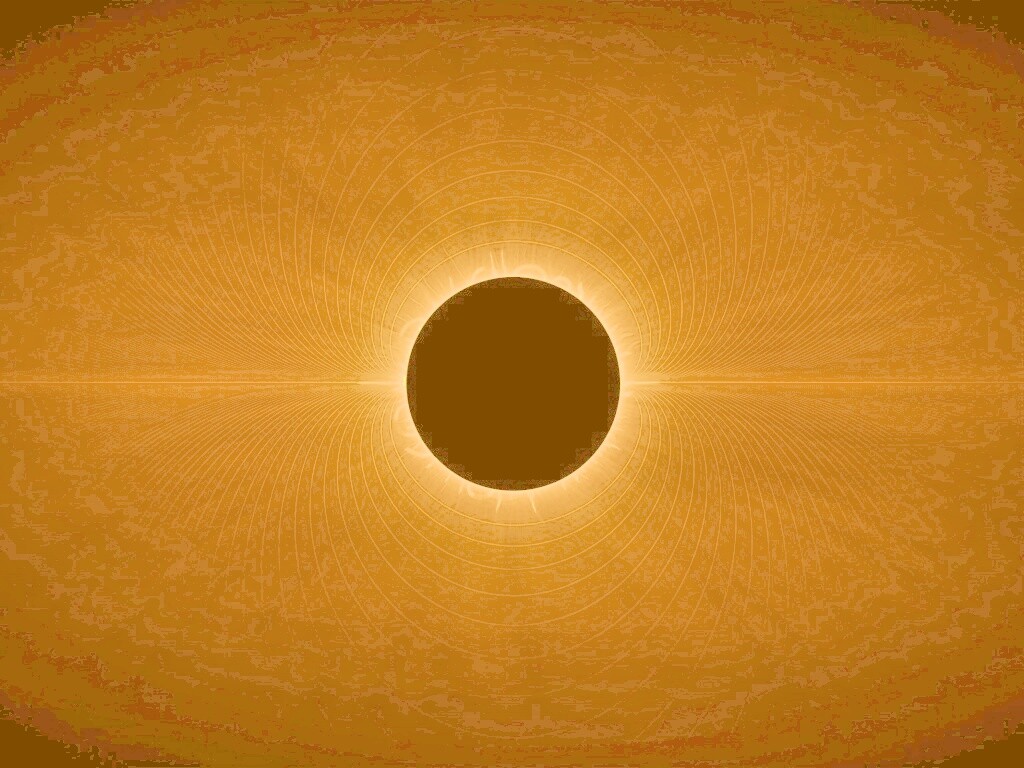 Солнецное затмение обои