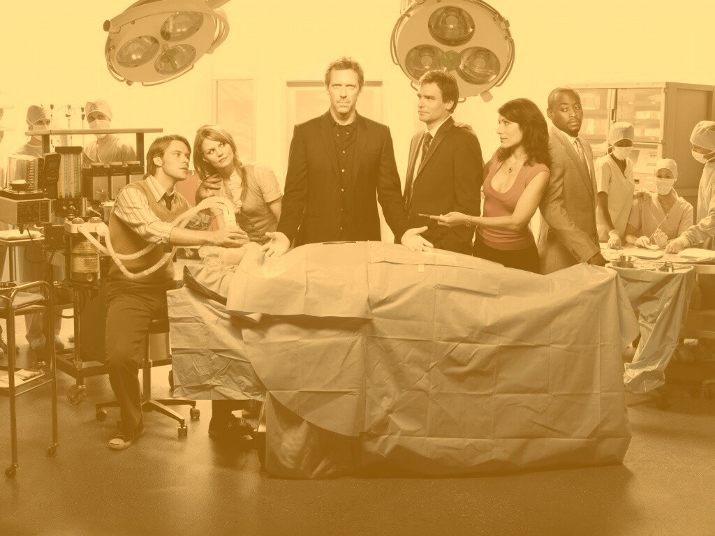 Герои сериала "Доктор Хаус" обои