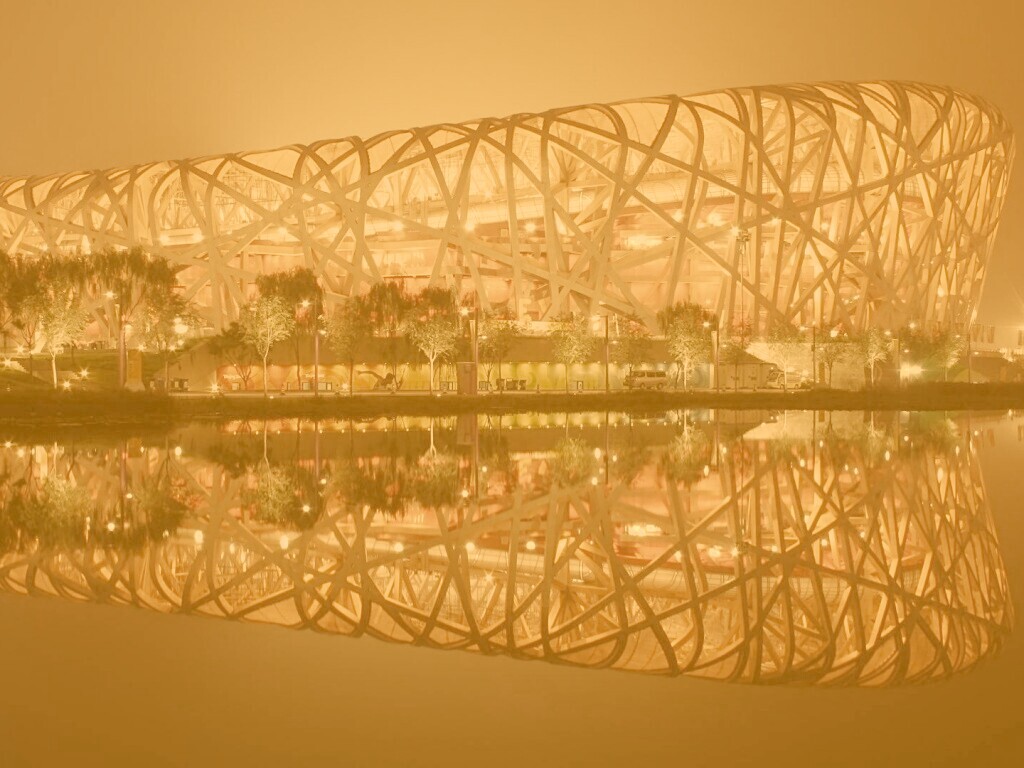 Олимпийский стадион Birds Nest обои