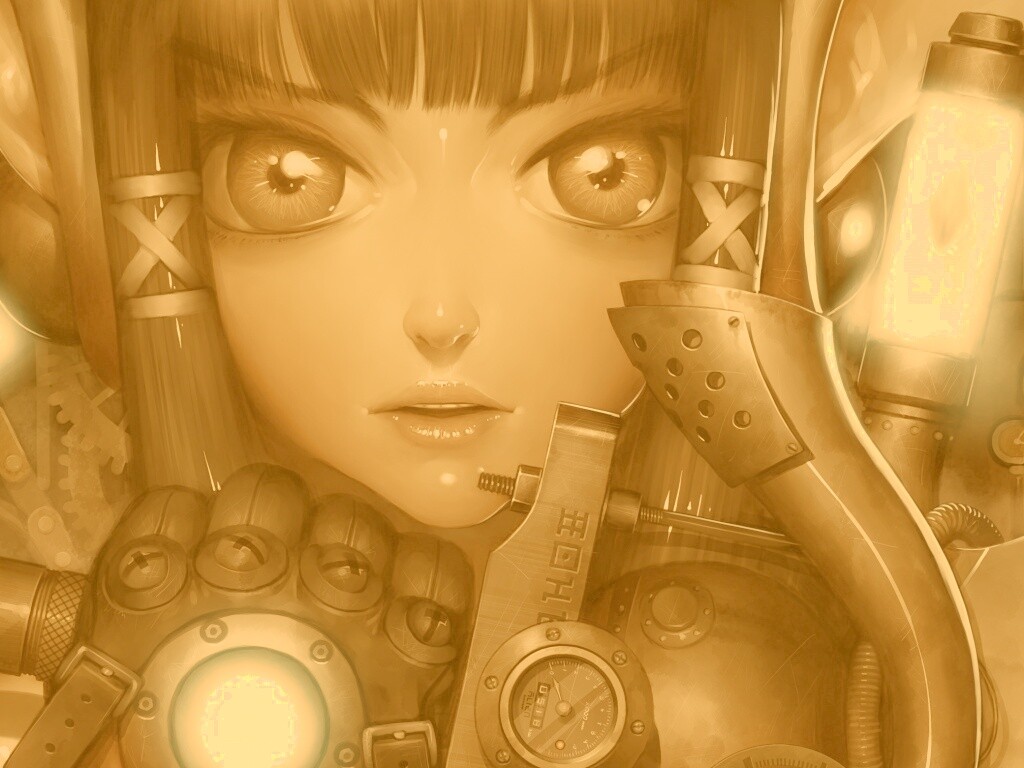 Технологичная лоли обои