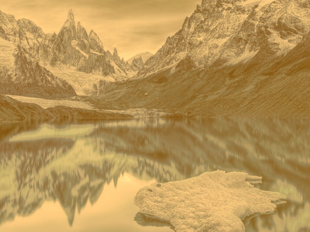 Горное озеро обои