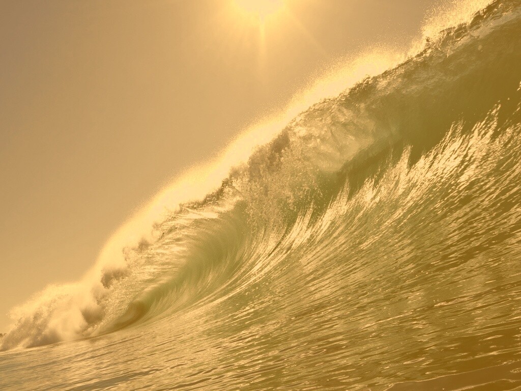 Волна — мечта серфера обои
