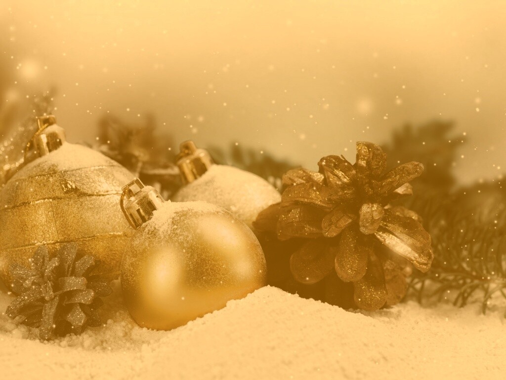 Новогодний натюрморт обои