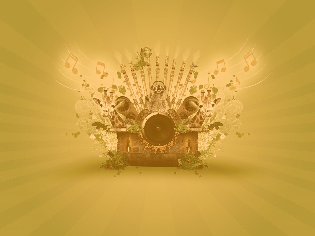 Музыка джунглей обои