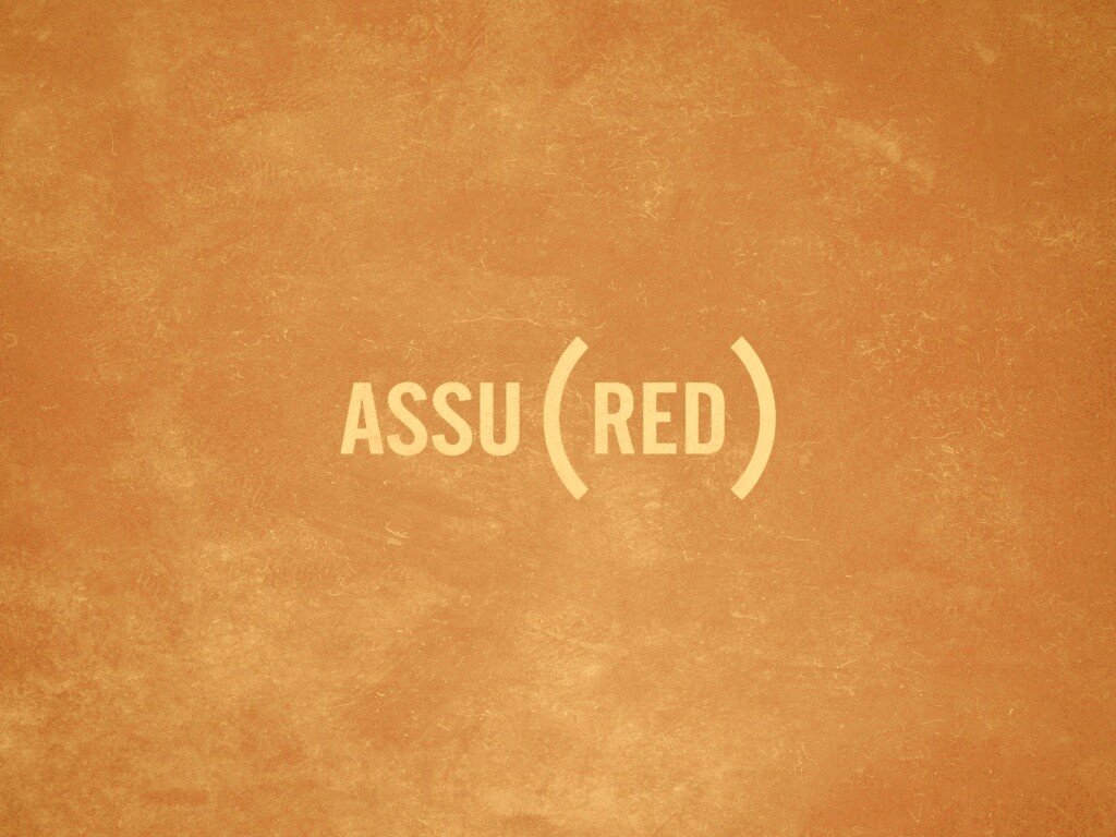 Assured — Гарантированный обои