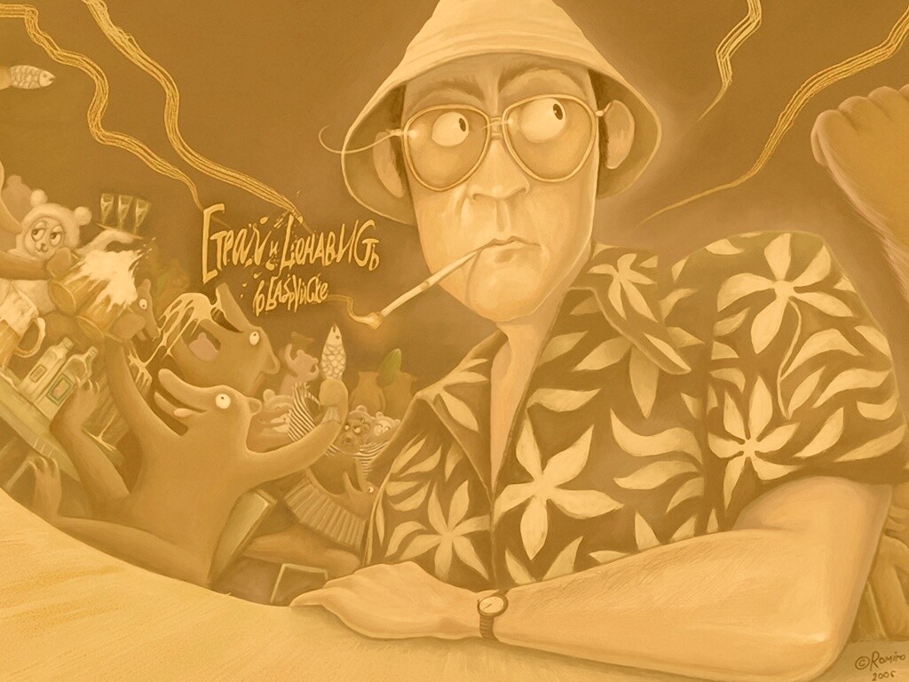 Страх и ненависть в Лас-Вегасе обои