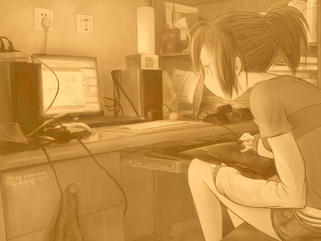 Как нарисовать самого себя обои