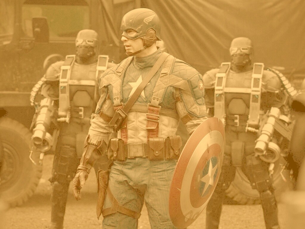 Капитан Америка обои