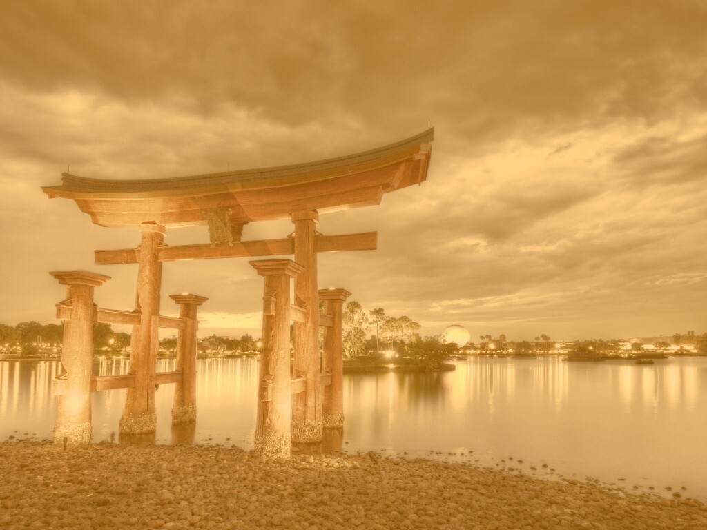 Старинная арка обои