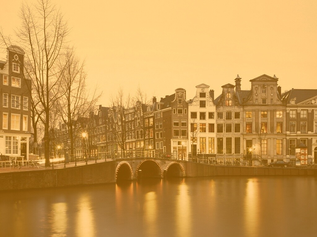 Европейский городок обои