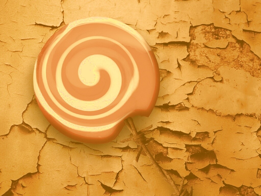 Леденец на палочке обои