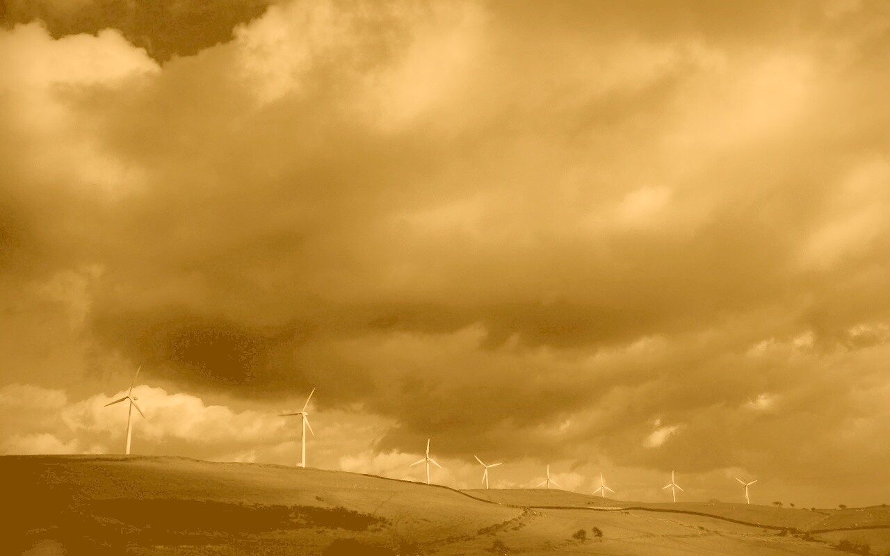 Ветрянные электростанции обои