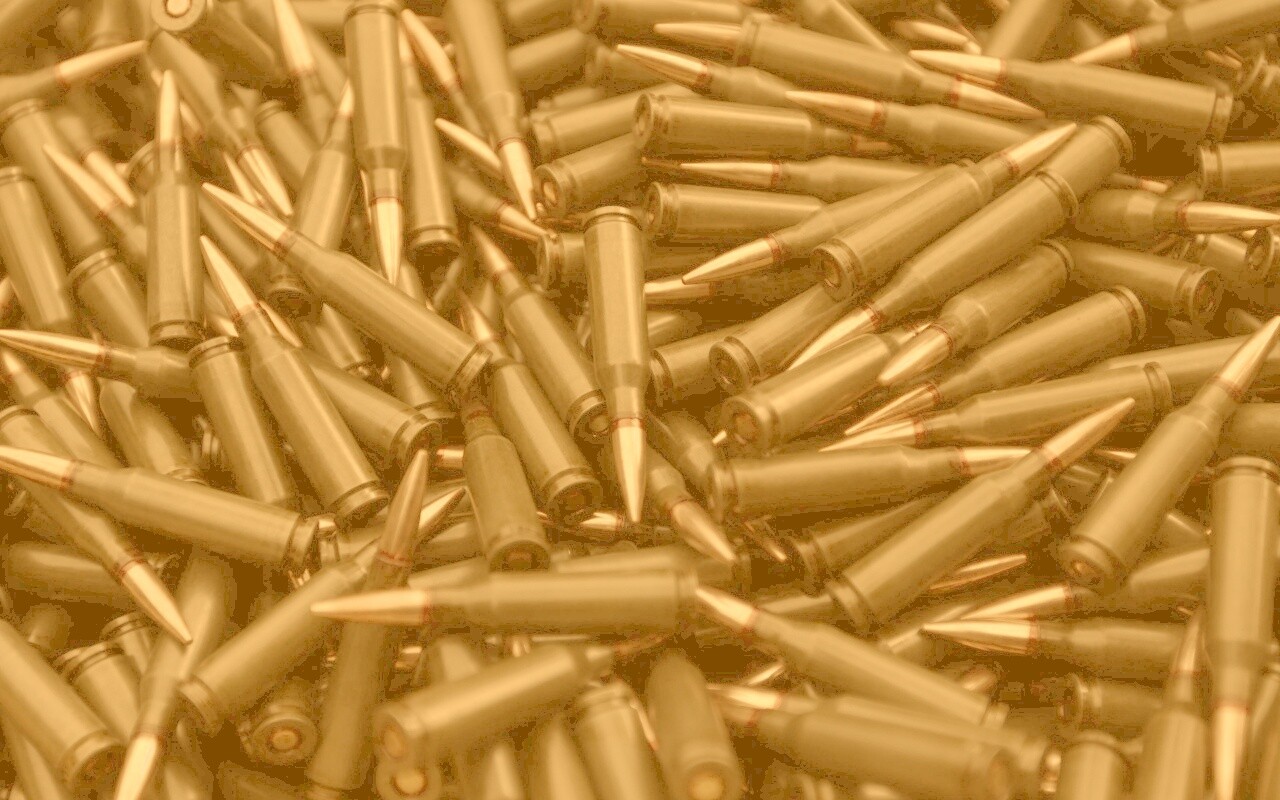 Черные патроны обои