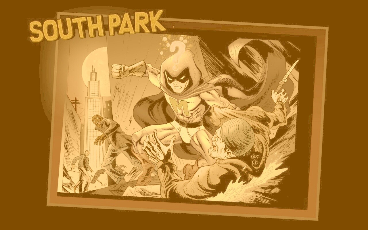 Комикс про Мистериона обои