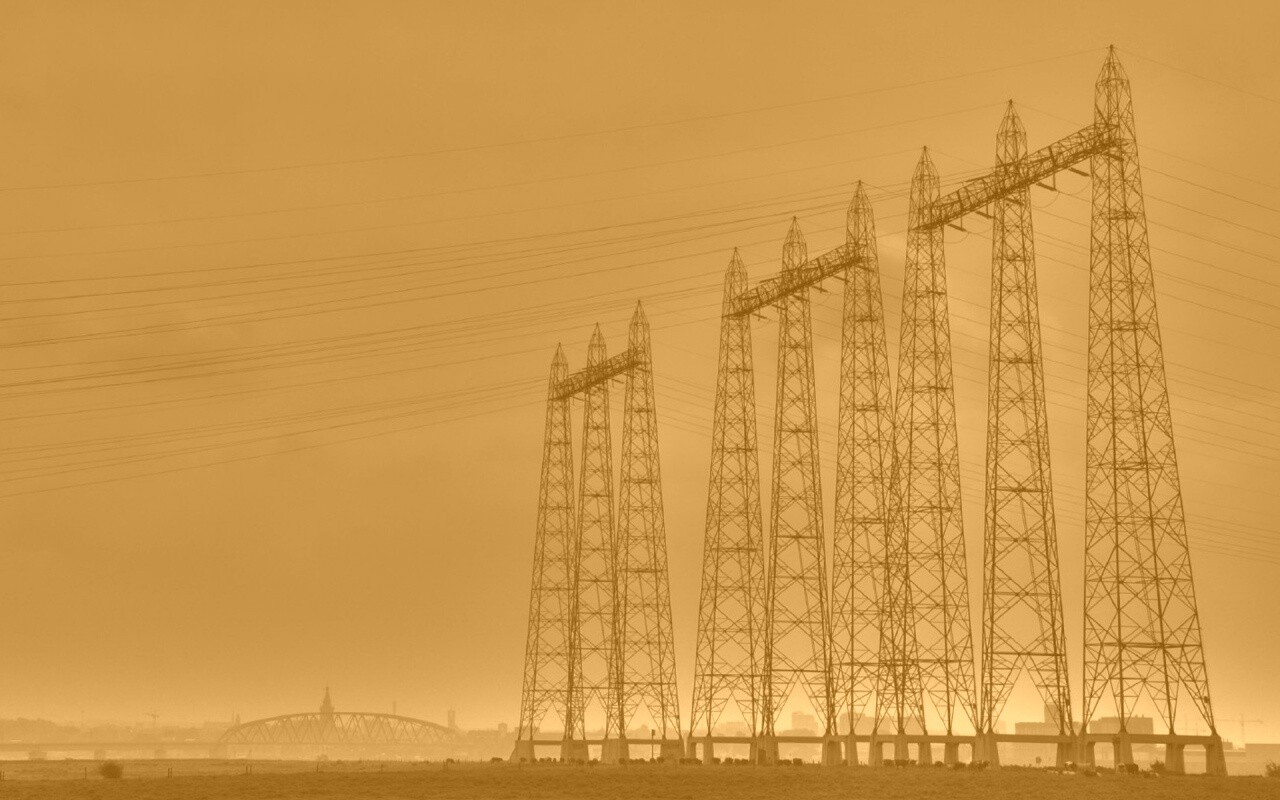 Линии электропередачи обои