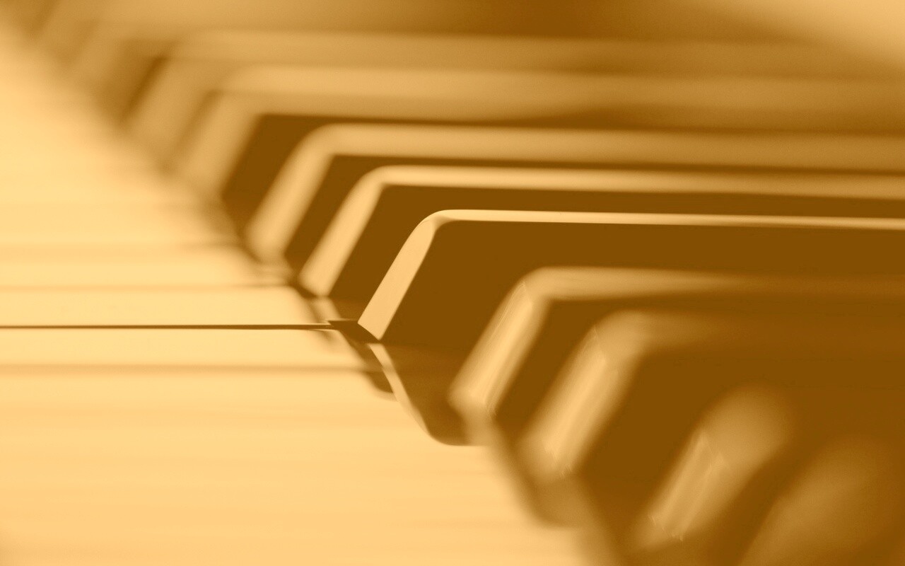 Клавиши  рояля обои