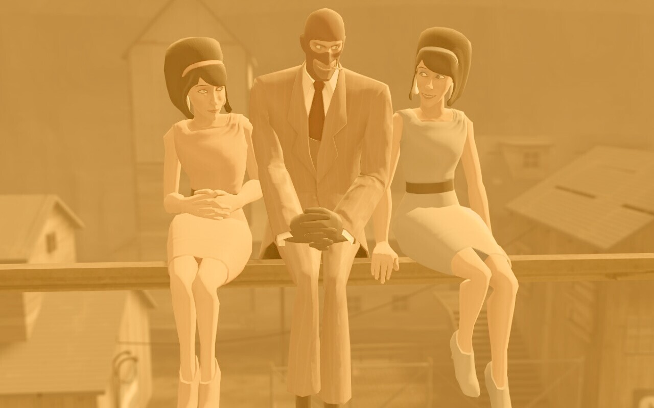 Шпион из Team Fortress 2 обои