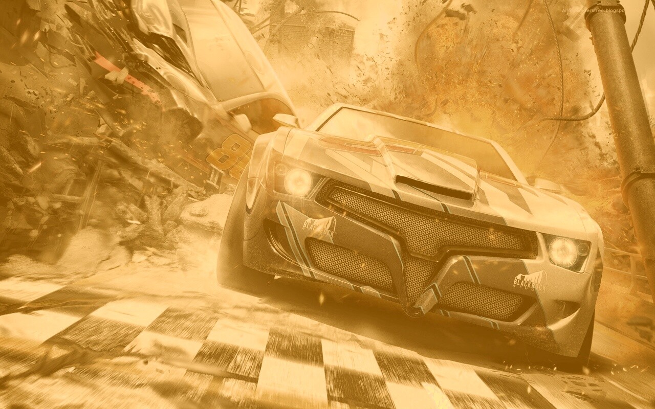 Из игры Split Second обои