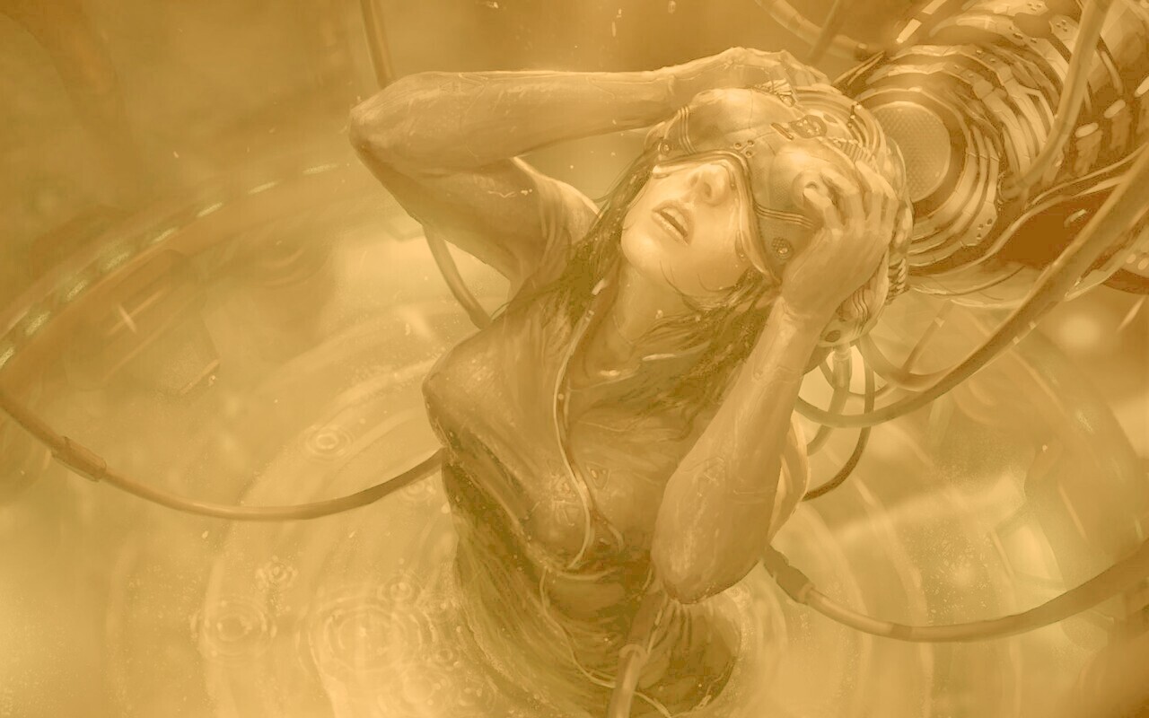 Подключенная к матрице обои