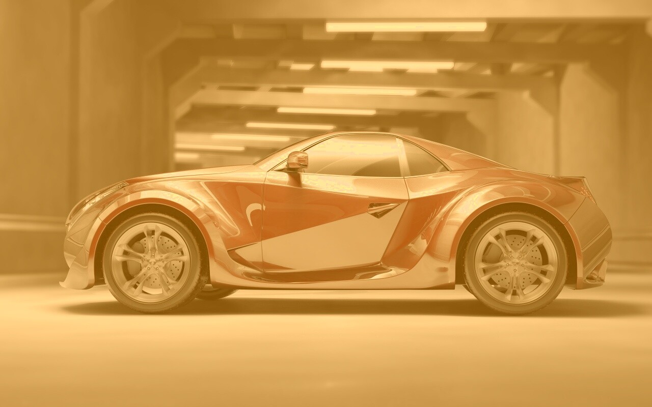 Красный концепт обои