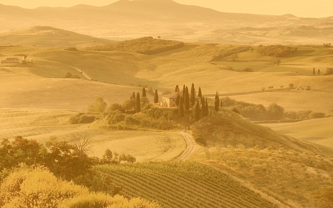 Поместье в Италии обои