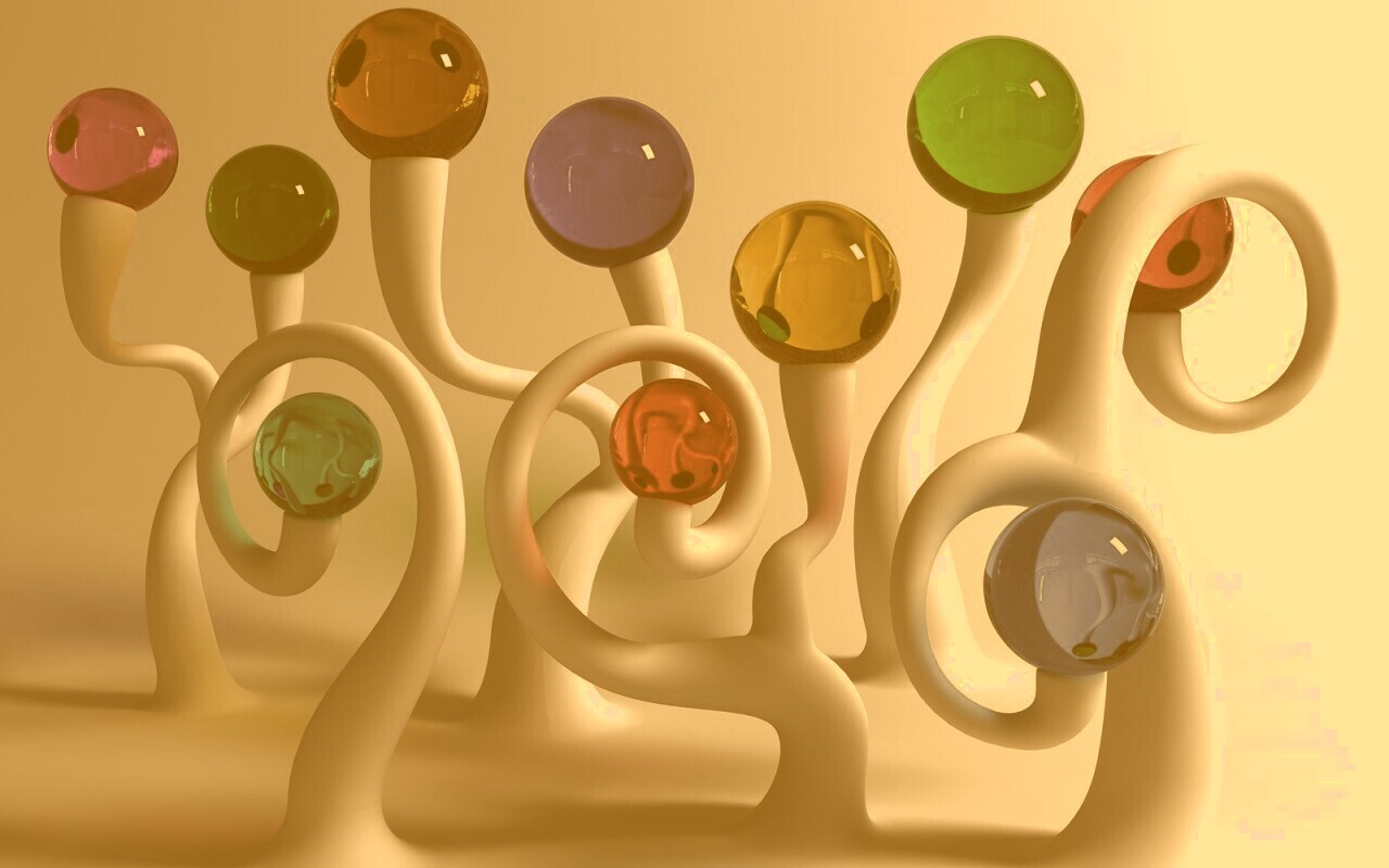 Пластиковые поганки обои