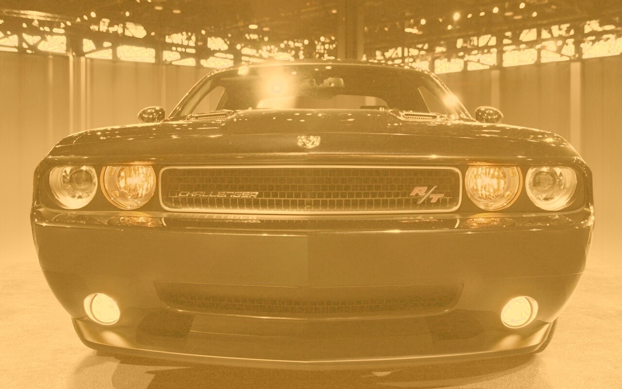 Фары Dodge Challender обои