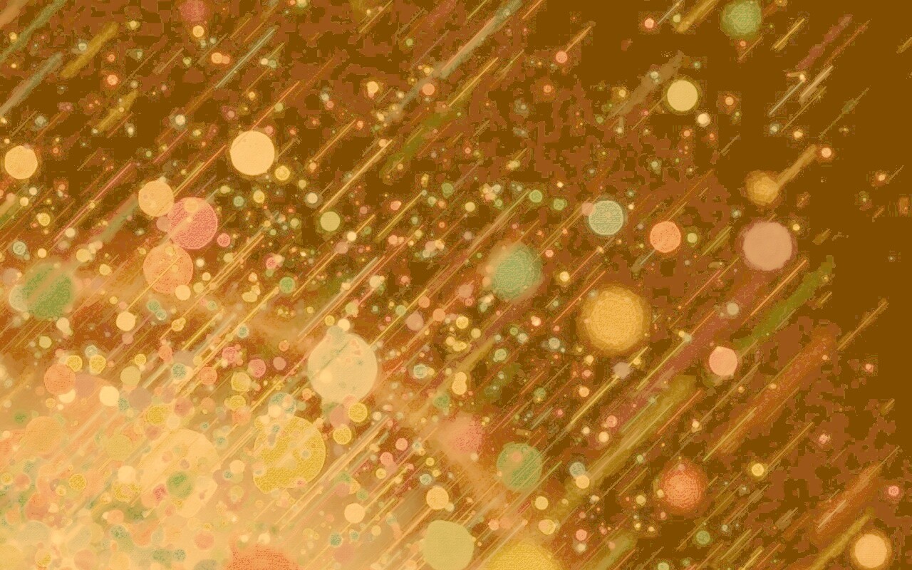 Полёт разноцветных кругов обои