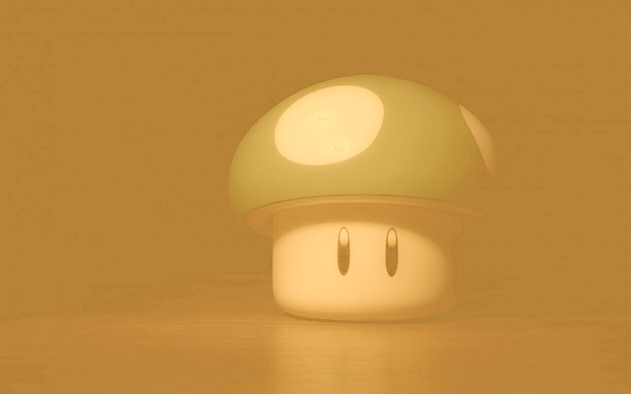 Гриб из игры марио обои