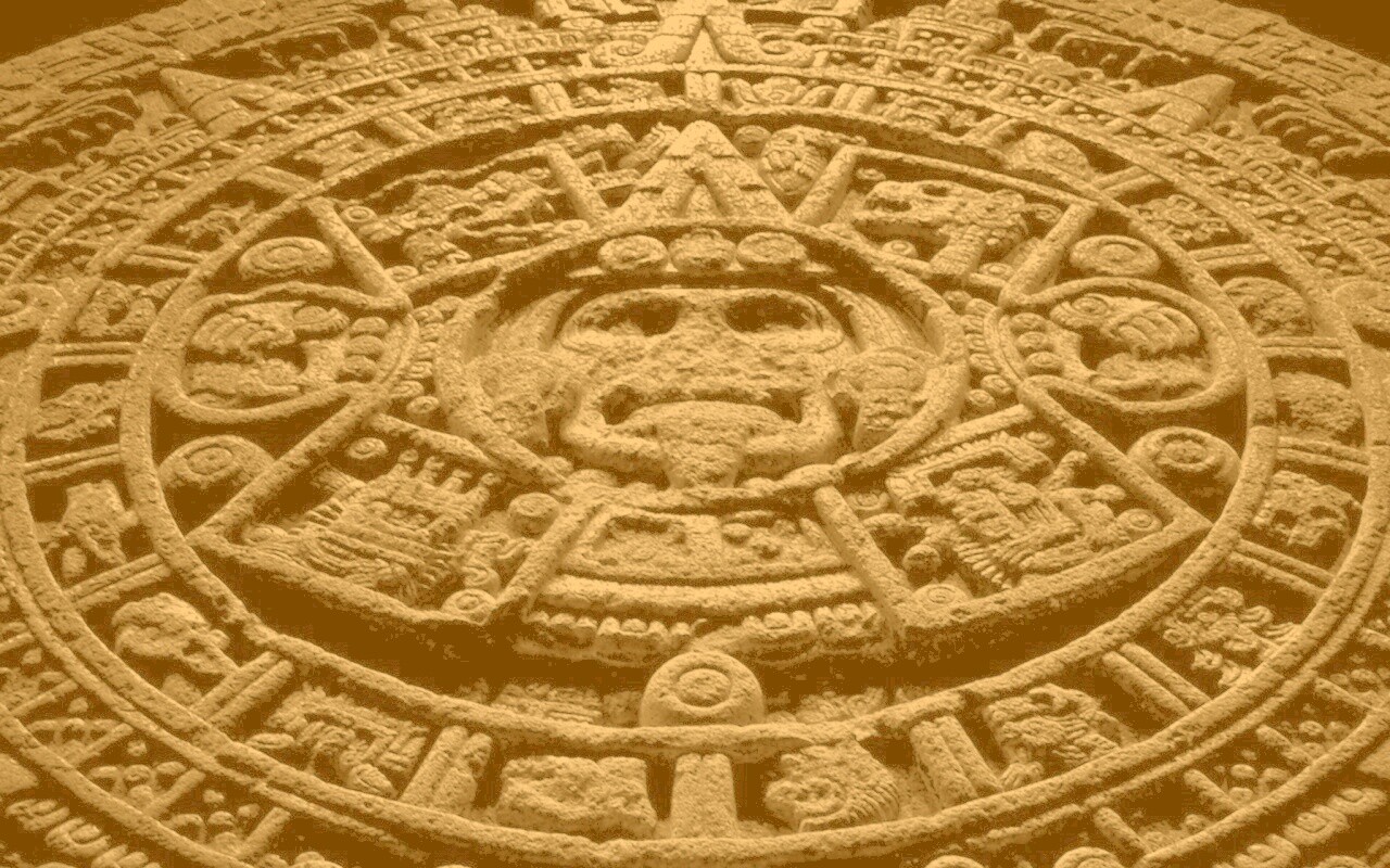 Индейские записи высеченные в камне обои