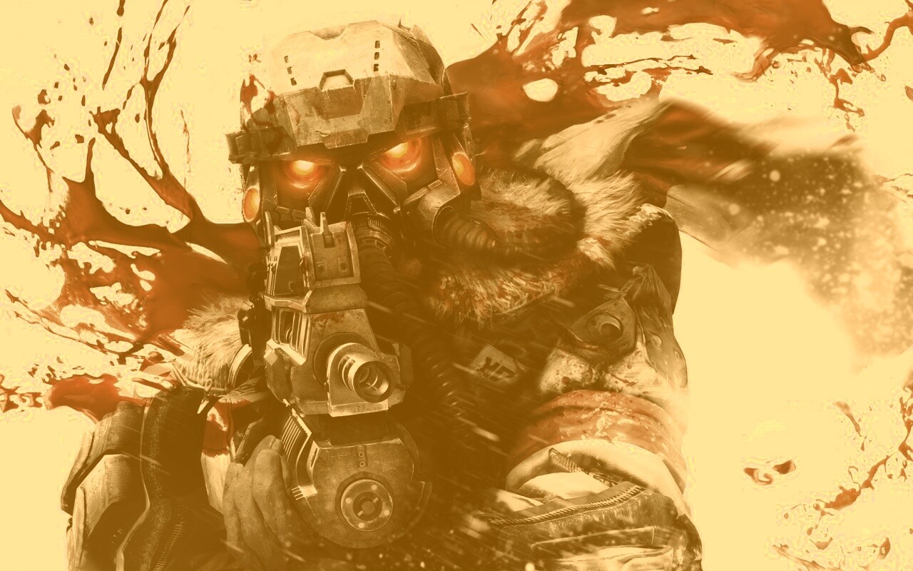 Боец в зимней форме обои