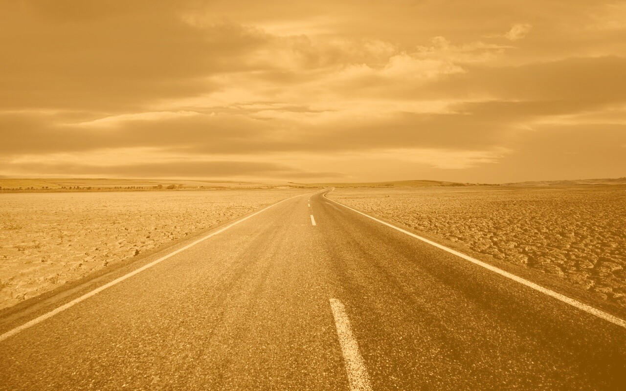 Дорого к горизонту обои