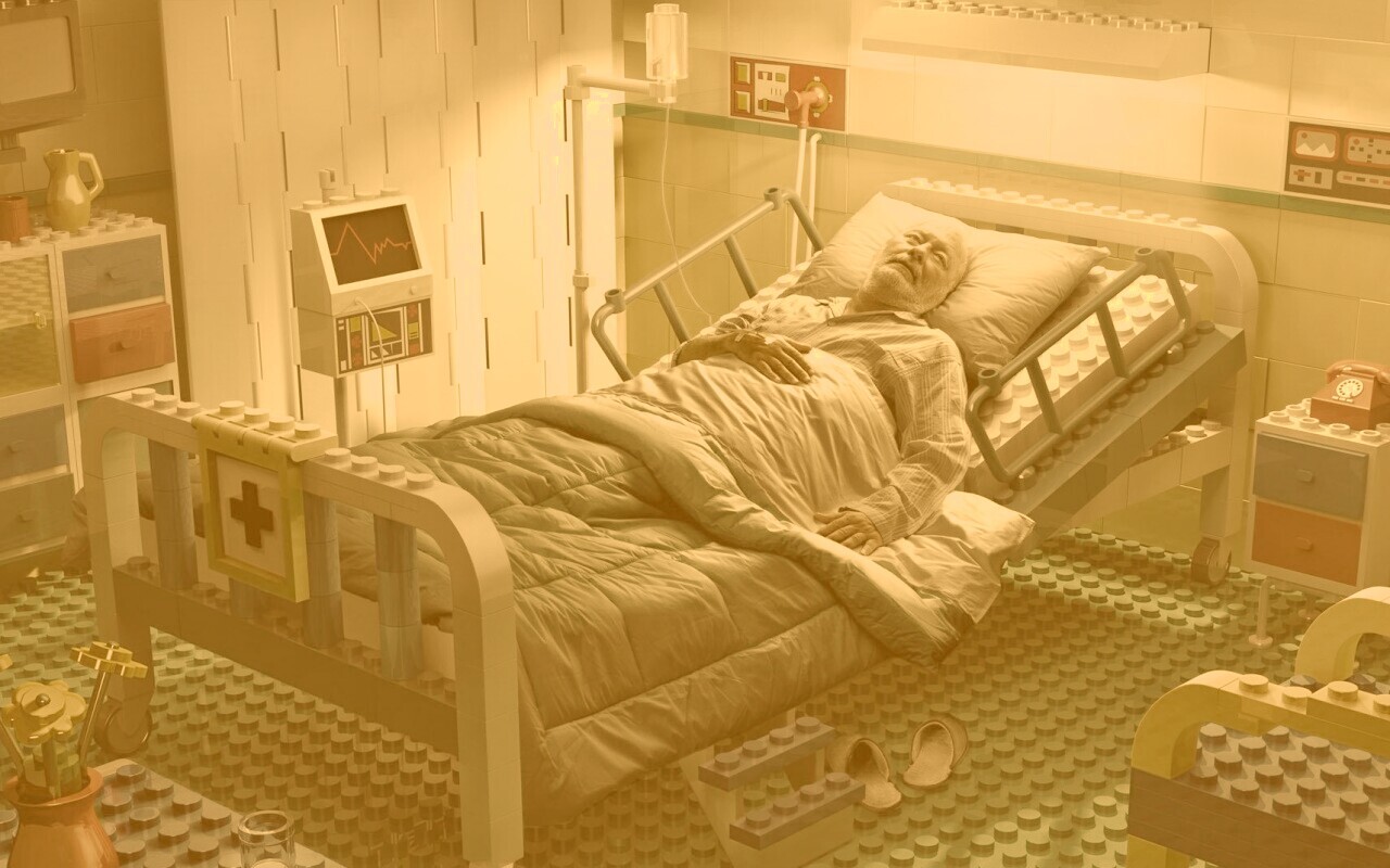 Лего больница обои