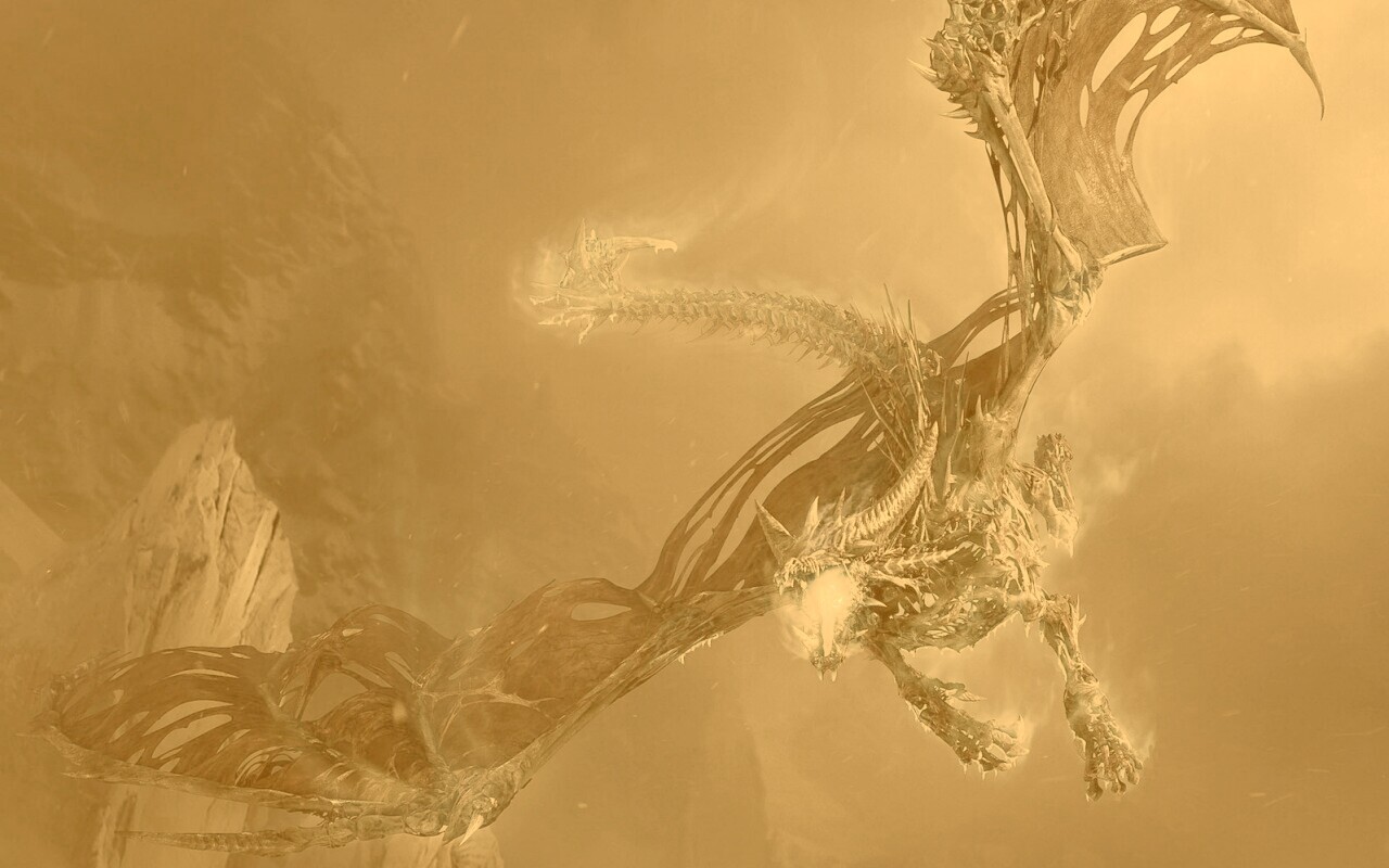 Ледяной дракон обои