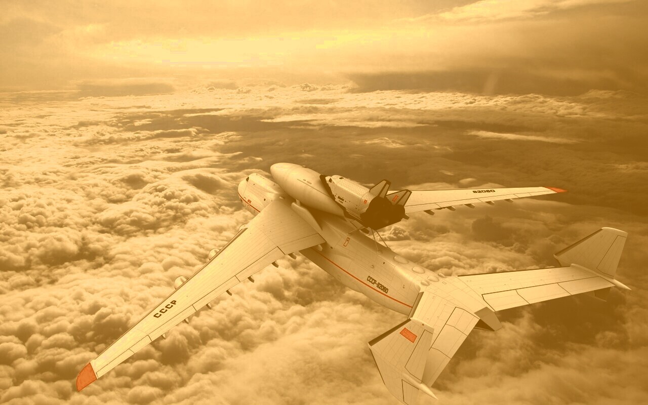 Грузовой самолёт обои