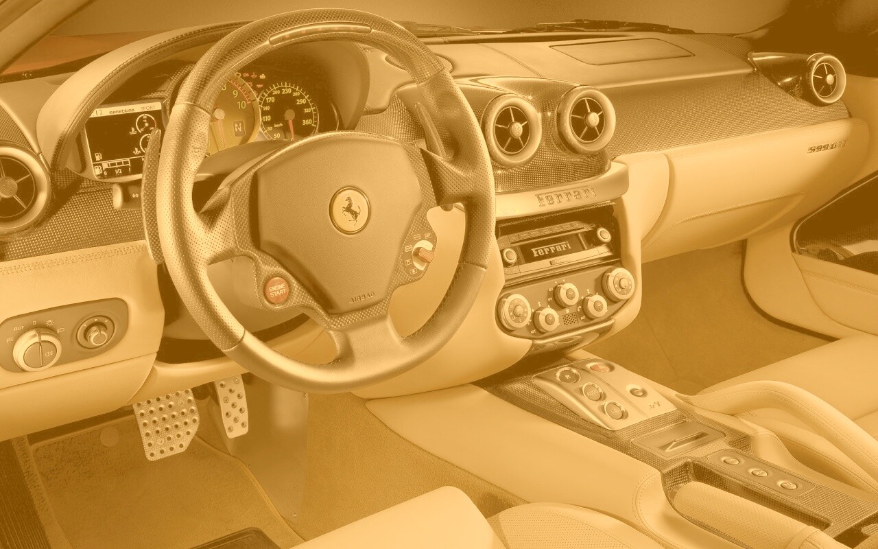 Салон феррари обои