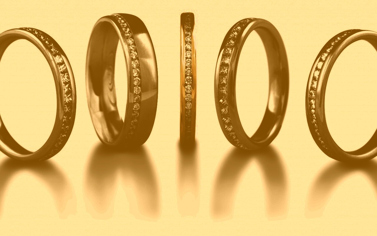 Кольца обои