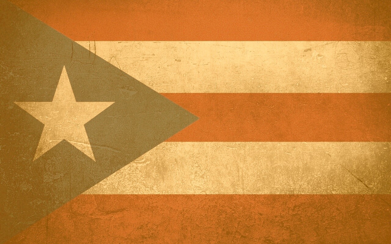 Флаг Пуэрто Рико обои