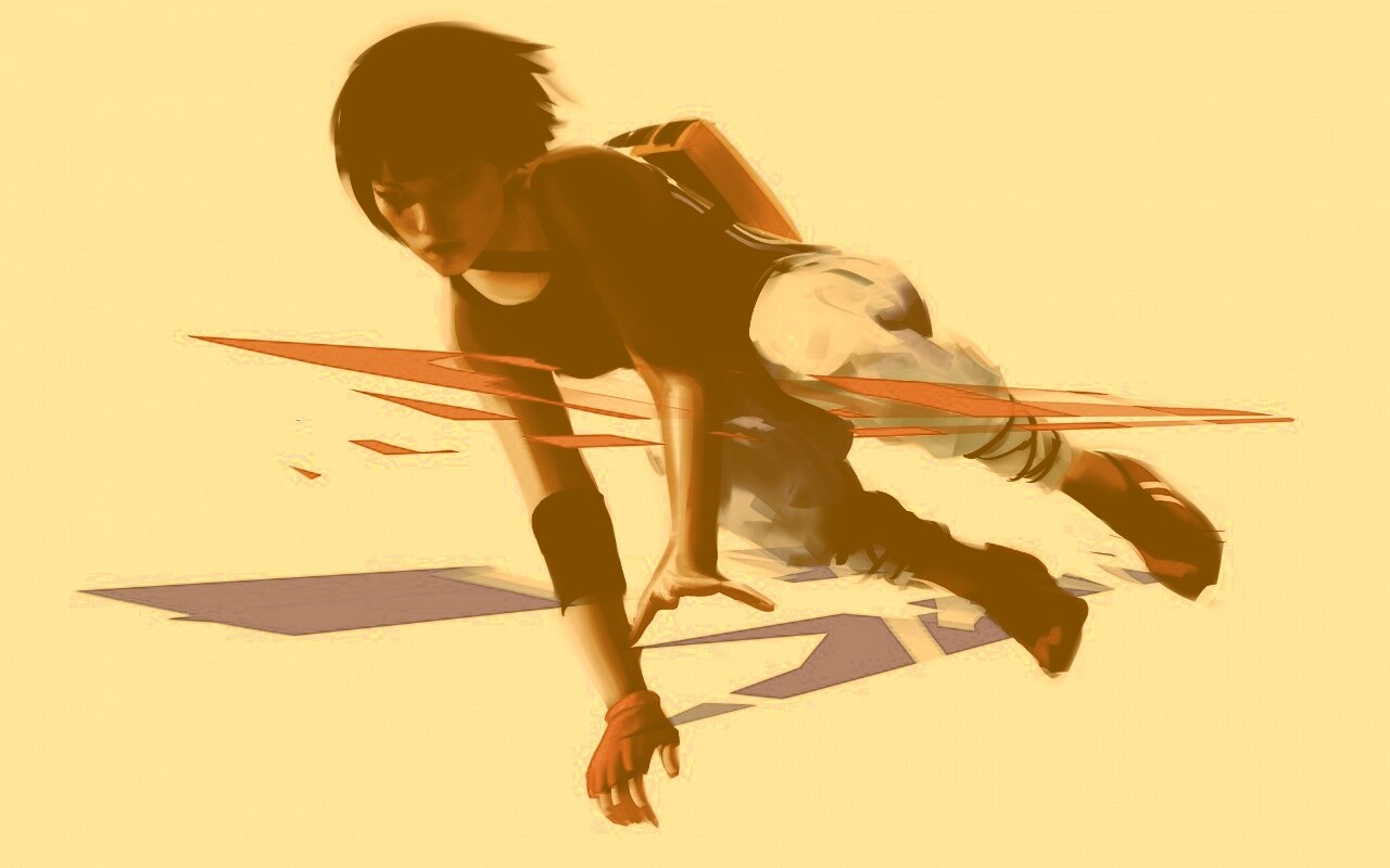 Фейт в прыжке обои