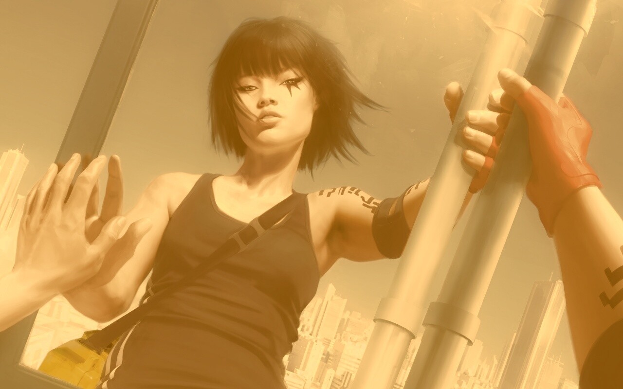Faith из Mirrors Edge обои