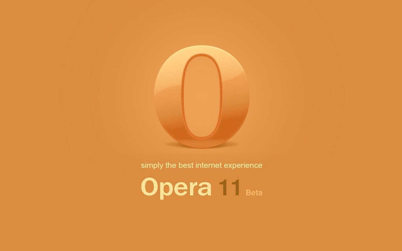 Opera 11 обои