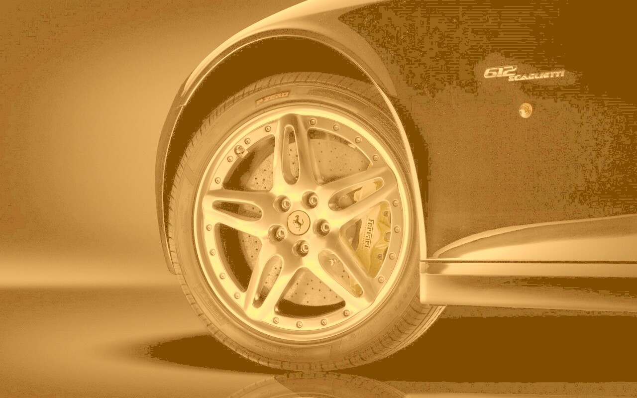 Колесо Scaglietti 612 обои