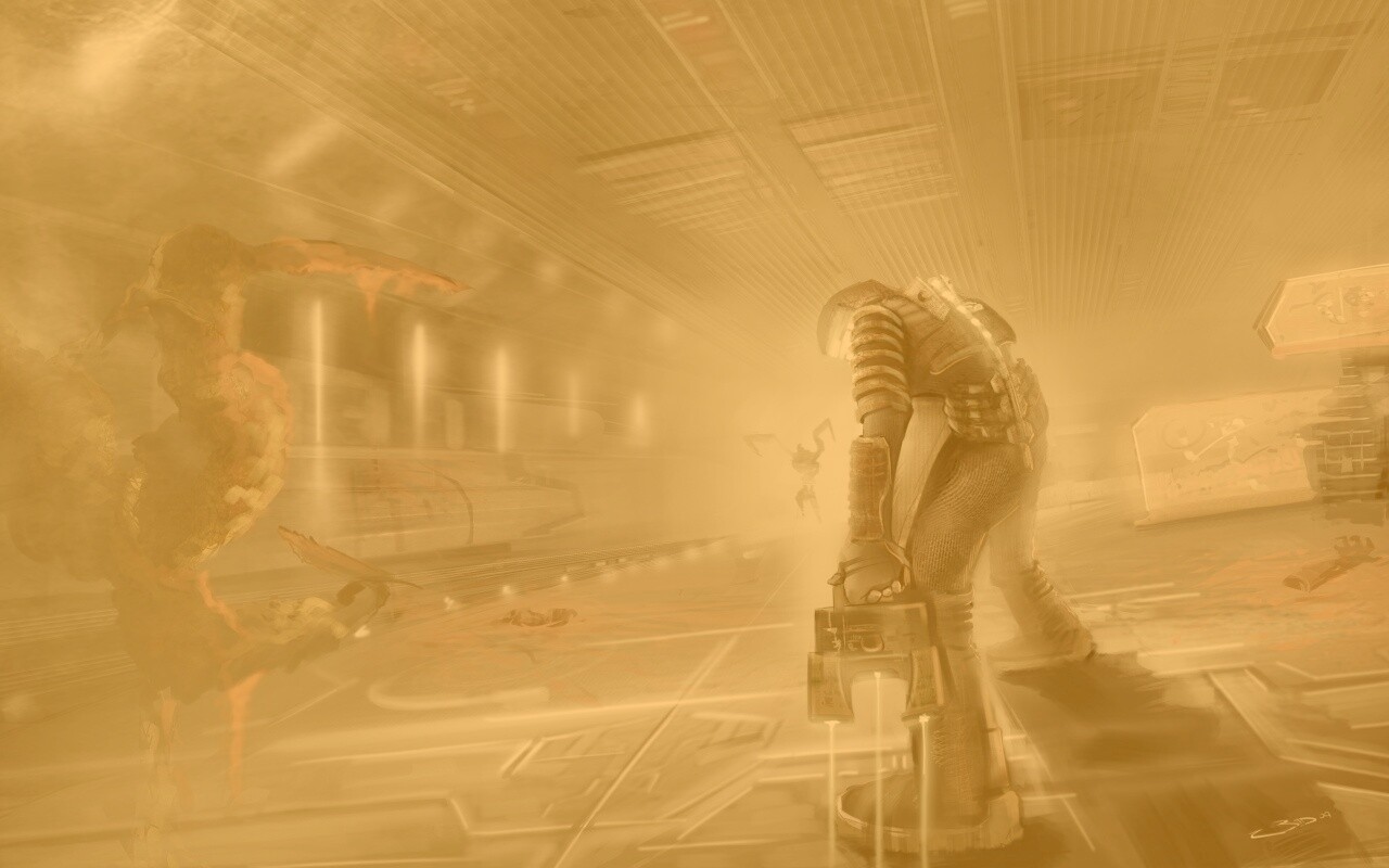 Фан арт Dead Space обои